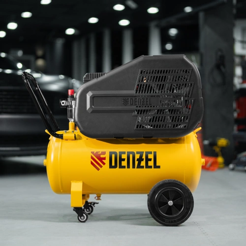 Компрессор воздушный рем. привод BCI 2100/50, 2,1 кВт, 50 литров, 400 л/мин Denzel по ценам производителя в Екатеринбурге с доставкой по всей России