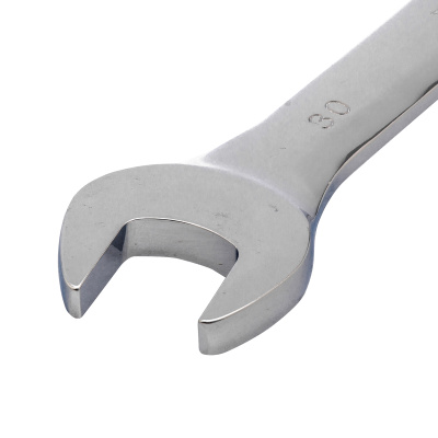 Ключ комбинированный трещоточный, 30 мм, CrV, зеркальный хром Matrix по ценам производителя в Екатеринбурге с доставкой по всей России