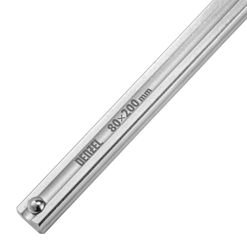 Струбцина F-образная, 80x200мм, кованая Denzel по ценам производителя в Екатеринбурге с доставкой по всей России