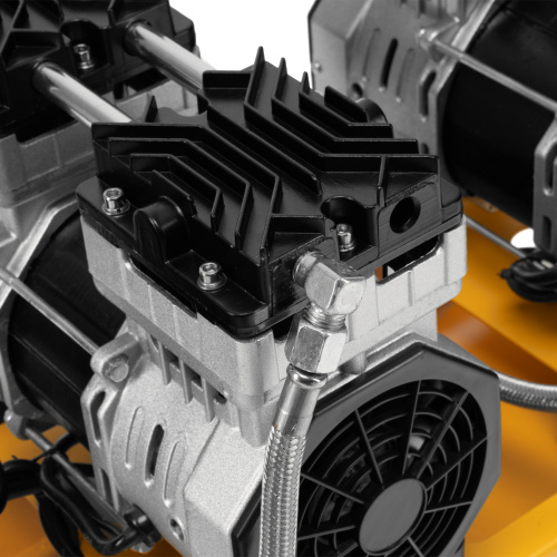 Компрессор безмасляный, малошумный DLS 1500/50, 1500 ВТ, 2x750, 50 л, 260 л/мин Denzel по ценам производителя в Екатеринбурге с доставкой по всей России