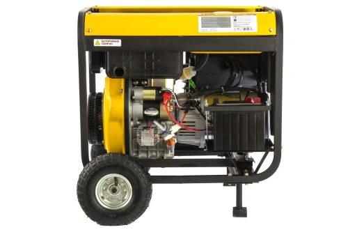 Генератор дизельный DD6300Е, 5.0 кВт, 220 В/50 Гц, 15 л, электростартер Denzel по ценам производителя в Екатеринбурге с доставкой по всей России