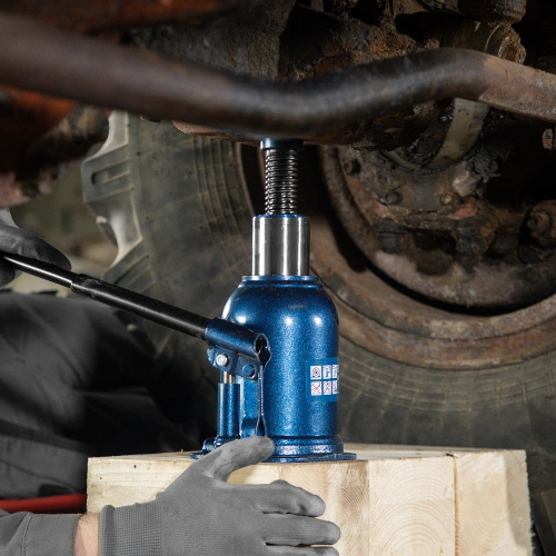 Домкрат гидравлический бутылочный телескопический, 10 т, подъем 180-430 мм Stels по ценам производителя в Екатеринбурге с доставкой по всей России