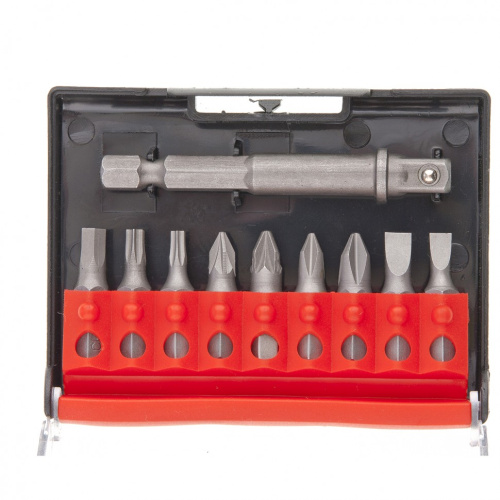 Отвертка с Т-образной эргономичной ручкой, набором бит и насадок, 20 шт, CrV Matrix по ценам производителя в Екатеринбурге с доставкой по всей России