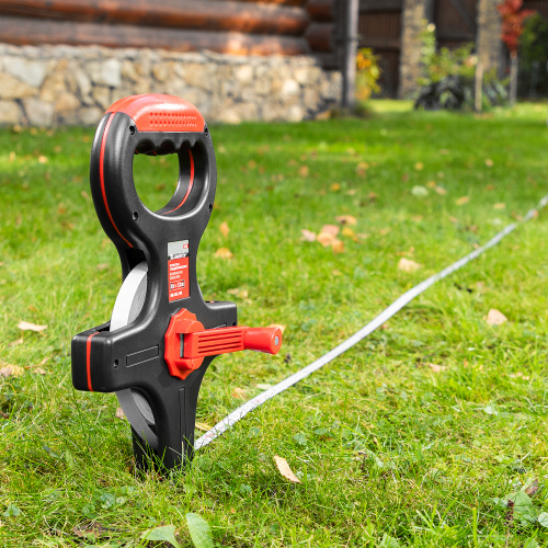 Рулетка геодезическая, 50 м х 12,5 мм, металлическая лента, открытый корпус Matrix по ценам производителя в Екатеринбурге с доставкой по всей России