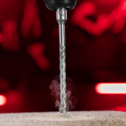 Бур по бетону, 6 x 160 мм, SDS Plus c крестовой пластиной Matrix по ценам производителя в Екатеринбурге с доставкой по всей России