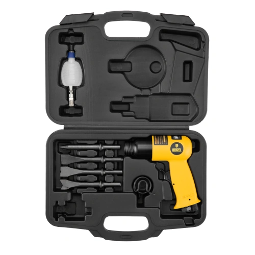 Пневматический молоток НР4500 + набор насадок, 113 л/мин, 4500 уд/мин Denzel по ценам производителя в Екатеринбурге с доставкой по всей России