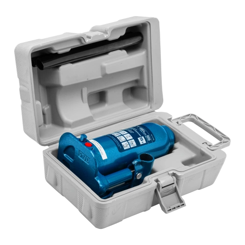 Домкрат гидравлический бутылочный, 5 т, h подъема 207-404 мм, в пластиковом кейсе Stels по ценам производителя в Екатеринбурге с доставкой по всей России