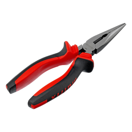 Длинногубцы прямые, 180 мм, хром-ванадий, двухкомпонентные рукоятки Matrix по ценам производителя в Екатеринбурге с доставкой по всей России