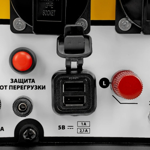 Генератор инверторный GS-5500iSE, 5,5 кВт, 230 В, закрытый корпус,электростартер Denzel по ценам производителя в Екатеринбурге с доставкой по всей России