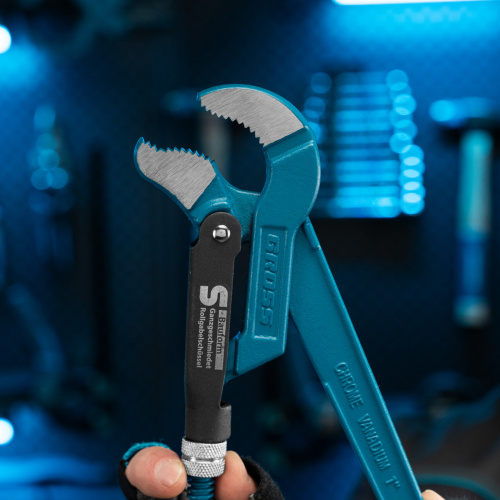 Ключ трубный рычажный 1, №1, цельнокованый, CrV, тип "S" Gross по ценам производителя в Екатеринбурге с доставкой по всей России