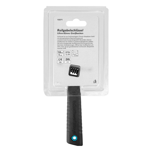 Ключ разводной, 150 мм, CrV, ультратонкие губки Gross по ценам производителя в Екатеринбурге с доставкой по всей России