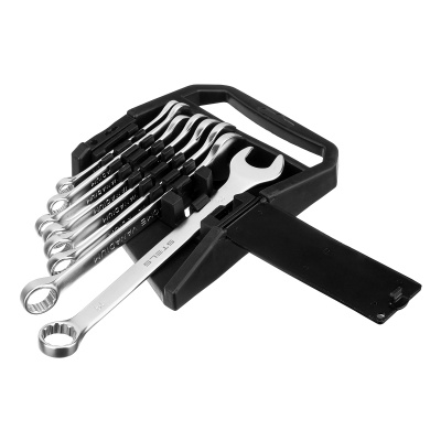 Набор ключей комбинированных, 8-19 мм, 8 шт, CrV, матовый хром Stels по ценам производителя в Екатеринбурге с доставкой по всей России