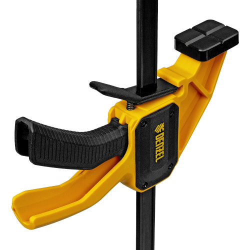 Струбцина F-образная, быстрозажимная, 300 х 55 мм, усиленный нейлоновый корпус Denzel по ценам производителя в Екатеринбурге с доставкой по всей России