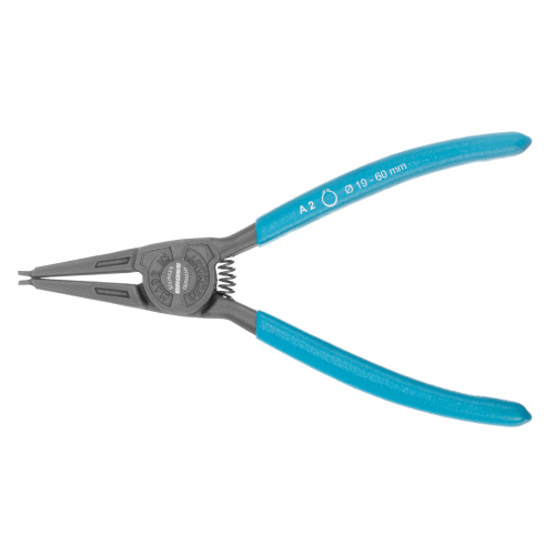 Съемник, 175 мм, для внешних стопорных колец (19-60 мм) прямые губки (разжим) Gross по ценам производителя в Екатеринбурге с доставкой по всей России