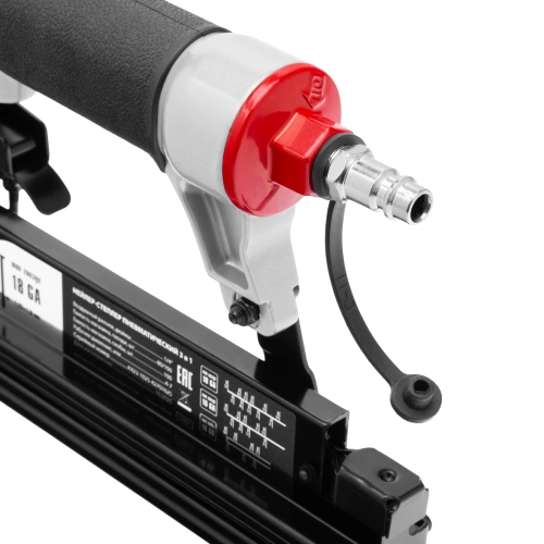 Нейлер-степлер пневматический 3 в 1, с регулировкой глубины забивания, гвозди 18GA, гвозди 16GA, скобы 18 GA Matrix по ценам производителя в Екатеринбурге с доставкой по всей России