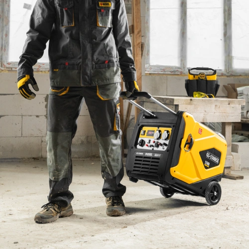 Генератор инверторный GS-5500iSE, 5,5 кВт, 230 В, закрытый корпус,электростартер Denzel по ценам производителя в Екатеринбурге с доставкой по всей России