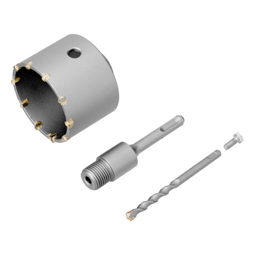 Коронка по бетону в сборе, М22 х 80 мм, SDS Plus Сибртех по ценам производителя в Екатеринбурге с доставкой по всей России