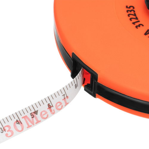 Рулетка геодезическая, 30 м х 12,5 мм, лента ПВХ, закрытый круглый корпус Sparta по ценам производителя в Екатеринбурге с доставкой по всей России