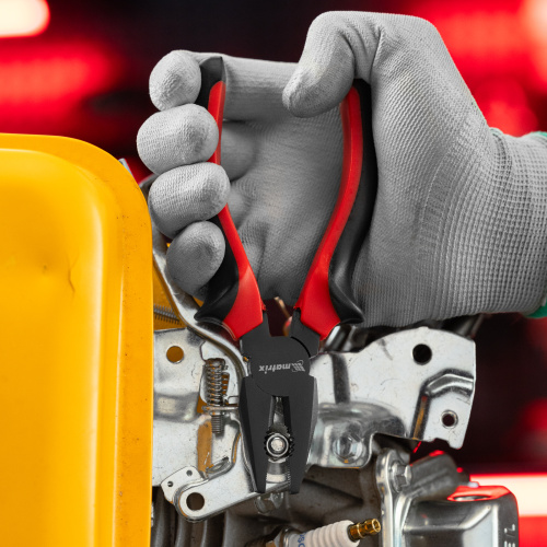 Плоскогубцы комбинированные Black Nickel, 160 мм, двухкомпонентные рукоятки Matrix по ценам производителя в Екатеринбурге с доставкой по всей России