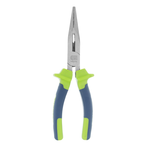 Длинногубцы прямые, 180 мм, двухкомпонентные рукоятки Сибртех по ценам производителя в Екатеринбурге с доставкой по всей России