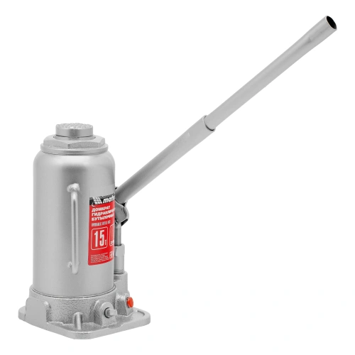 Домкрат гидравлический бутылочный, 15 т, высота подъема 230-460 мм Matrix по ценам производителя в Екатеринбурге с доставкой по всей России