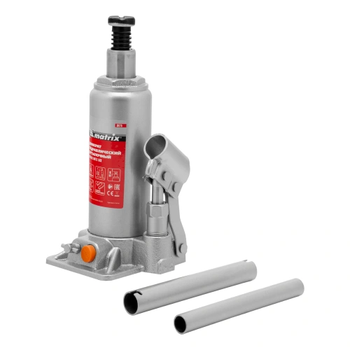 Домкрат гидравлический бутылочный, 4 т, h подъема 194-372 мм, в пластиковом кейсе Matrix по ценам производителя в Екатеринбурге с доставкой по всей России