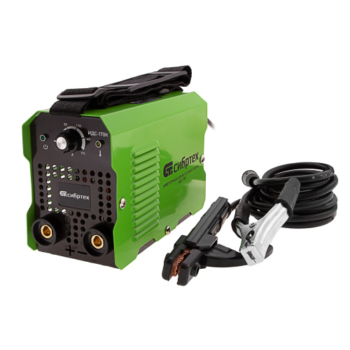 Инверторный аппарат дуговой сварки ИДС-170K, 170 А, ПВ 80%, диаметр электрода 1,6-3,2 мм Сибртех по ценам производителя в Екатеринбурге с доставкой по всей России