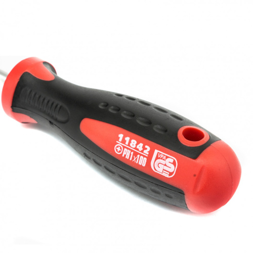 Отвертка Profi, PH1 х 100 мм, S2, двухкомпонентная рукоятка Matrix по ценам производителя в Екатеринбурге с доставкой по всей России