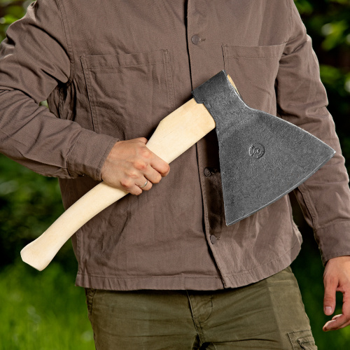 Топор кованый в сборе "Мясоруб", 2460/2870 г, 500 мм, по ценам производителя в Екатеринбурге с доставкой по всей России