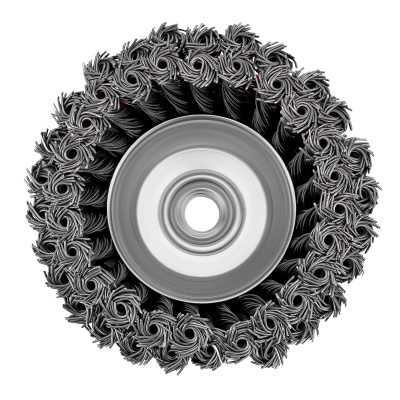 Щетка для УШМ, 125 мм, М14, "чашка", двухрядная, крученая проволока 0.8 мм Matrix по ценам производителя в Екатеринбурге с доставкой по всей России