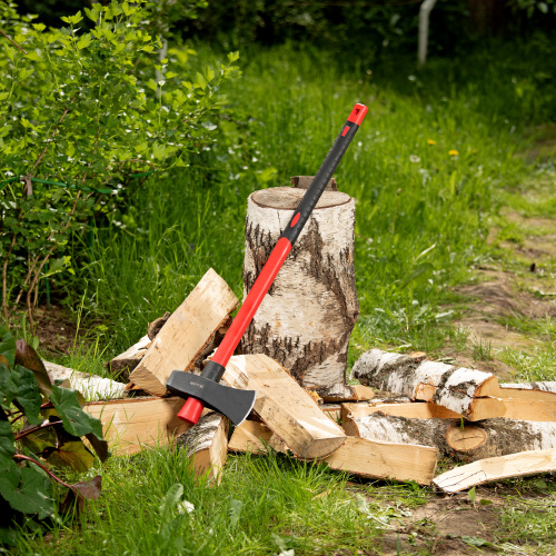 Колун, 3600 г, фибергласовое обрезиненное топорище 900 мм Matrix по ценам производителя в Екатеринбурге с доставкой по всей России