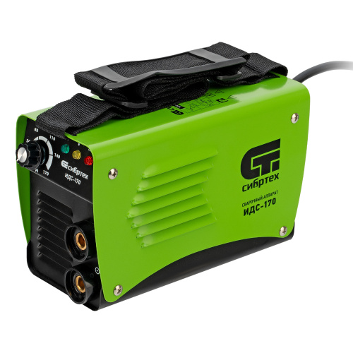 Аппарат инверторный дуговой сварки ИДС-170, 170 А, ПВ 80%, диаметр электрода 1.6-3.2 мм Сибртех по ценам производителя в Екатеринбурге с доставкой по всей России