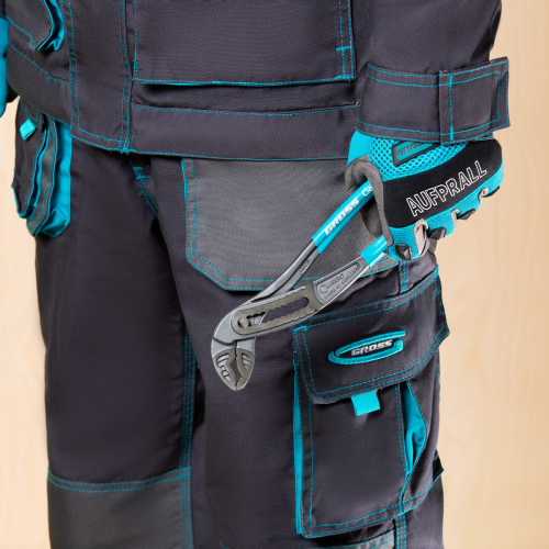 Клещи переставные, обливные рукоятки, хром-ванадий, 240 мм Gross по ценам производителя в Екатеринбурге с доставкой по всей России