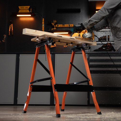 Верстак-тиски, 640 х 520 х 790 мм, портативный Sparta по ценам производителя в Екатеринбурге с доставкой по всей России