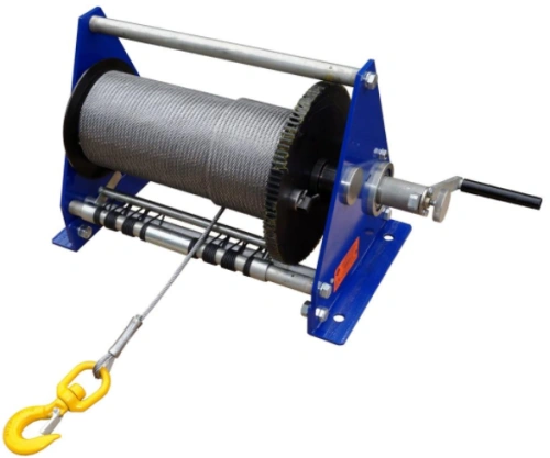 Лебедка канатная Дина-2 500 кг 40 м по ценам производителя в Екатеринбурге с доставкой по всей России