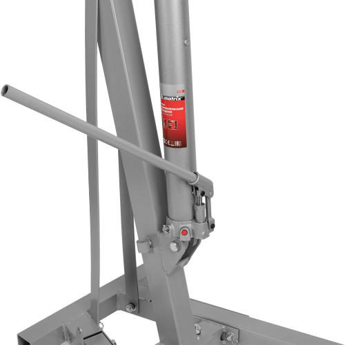 Кран гидравлический, 1 т, H подъема 25-2060 мм, складной (комплект из 2 частей) Matrix по ценам производителя в Екатеринбурге с доставкой по всей России