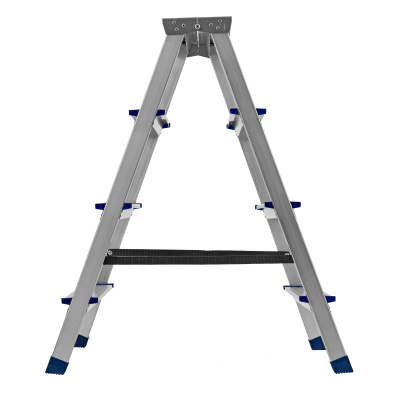 Стремянка двусторонняя 4 ступени, алюминиевая, Сибртех по ценам производителя в Екатеринбурге с доставкой по всей России