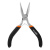 Длинногубцы изогнутые Mini, 130 мм, никелированные, авторазжим Sparta по ценам производителя в Екатеринбурге с доставкой по всей России