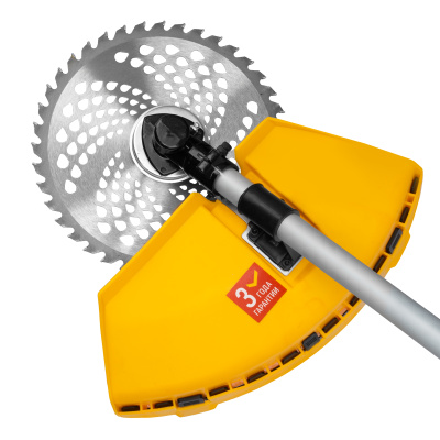 Триммер бензиновый DT-52E, 52 см3, неразъемная штанга, электростартер, состоит из 2 частей Denzel по ценам производителя в Екатеринбурге с доставкой по всей России