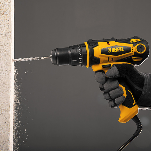 Дрель-шуруповерт сетевая ударная ISD-300-13 Denzel по ценам производителя в Екатеринбурге с доставкой по всей России