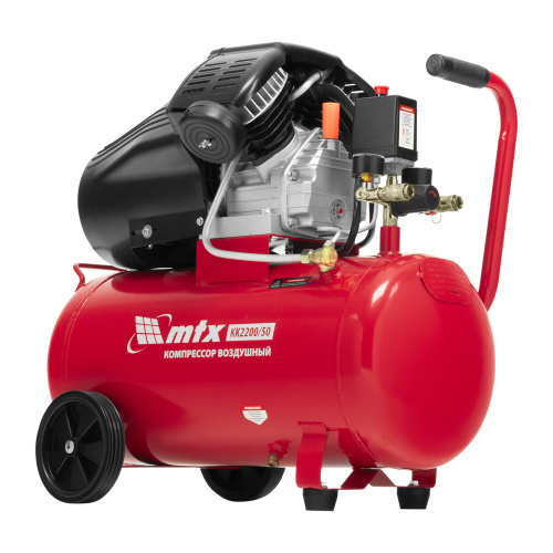 Компрессор воздушный КК-2200/50, 2,2 кВт, 350 л/мин, 50 л, прямой привод, масляный MTX по ценам производителя в Екатеринбурге с доставкой по всей России