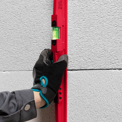 Уровень алюминиевый, 600 мм, литой, 2 глазка (1 фронтальный), ударная площадка Matrix по ценам производителя в Екатеринбурге с доставкой по всей России