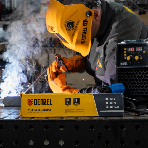 Электроды DER-13/55, диам. 3 мм, 5 кг, основное покрытие Denzel по ценам производителя в Екатеринбурге с доставкой по всей России