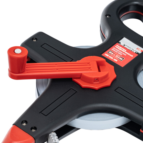 Рулетка геодезическая, 50 м х 12,5 мм, металлическая лента, открытый корпус Matrix по ценам производителя в Екатеринбурге с доставкой по всей России