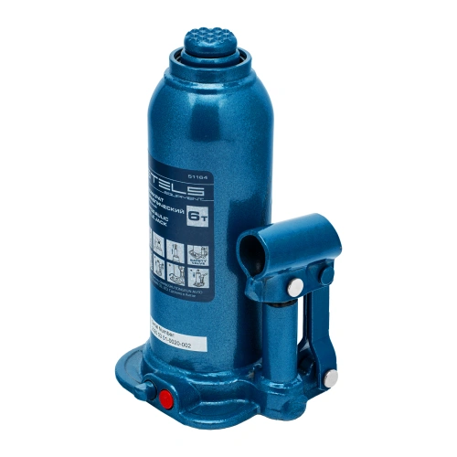 Домкрат гидравлический бутылочный, 6 т, h подъема 207-404 мм Stels по ценам производителя в Екатеринбурге с доставкой по всей России