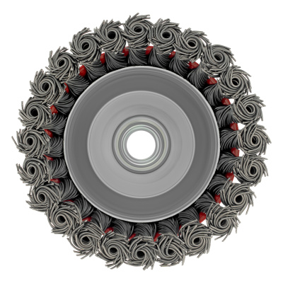 Щетка для УШМ, 100 мм, М14, "чашка", крученая проволока 0.8 мм Matrix по ценам производителя в Екатеринбурге с доставкой по всей России