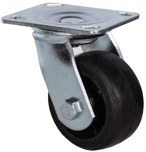 Колесо большегрузное поворотное обрезиненное 125 мм - SCd 55 по ценам производителя в Екатеринбурге с доставкой по всей России