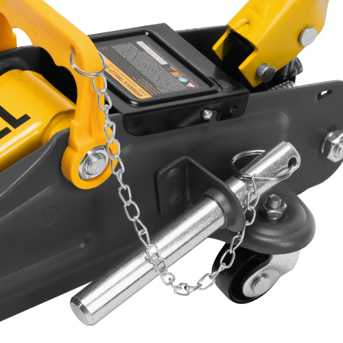 Домкрат гидравлический подкатной с фиксатором, 2,8 т, 135-385 мм Denzel по ценам производителя в Екатеринбурге с доставкой по всей России