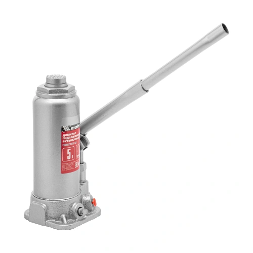 Домкрат гидравлический бутылочный, 5 т, высота подъема 216-413 мм, в пластиковый кейсе Matrix по ценам производителя в Екатеринбурге с доставкой по всей России