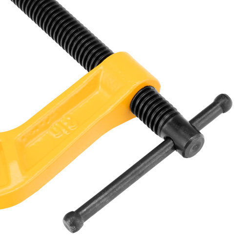 Струбцина G-образная, усиленная, 75 мм Denzel по ценам производителя в Екатеринбурге с доставкой по всей России